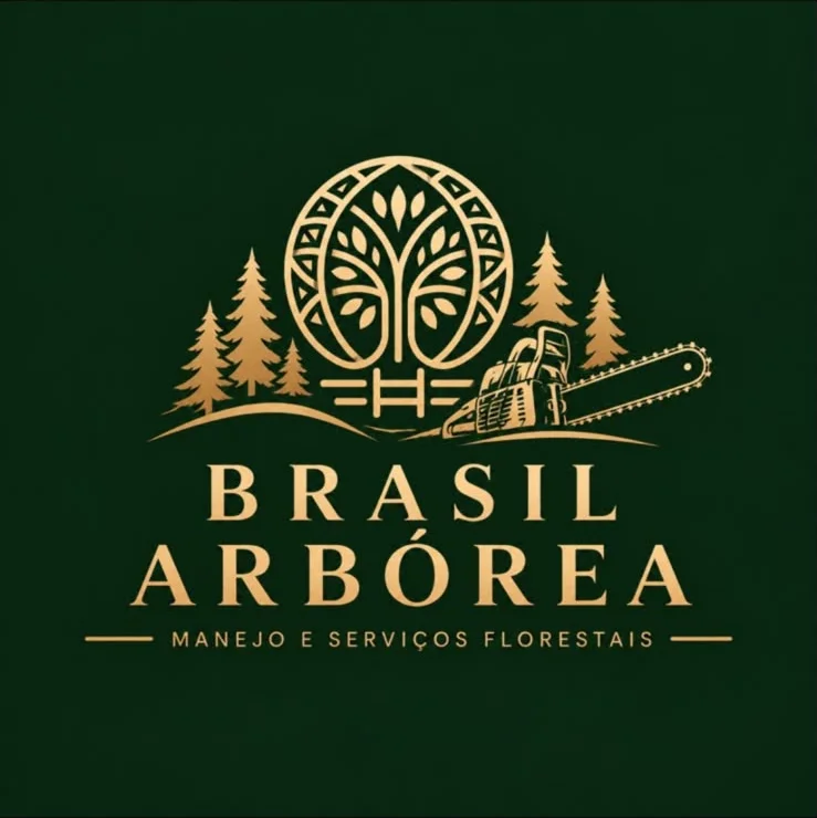 Logo Brasil Arbórea, manejo e serviços florestais